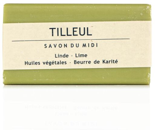 Savon en barre aux fleurs de tilleul 100g Bio