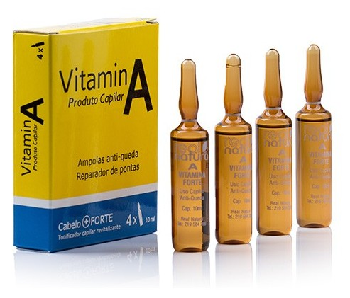 Ampoules de vitamine A 4X10 ml