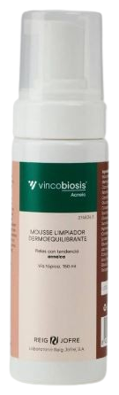 Mousse nettoyante dermoéquilibrante anti-acné 150 ml